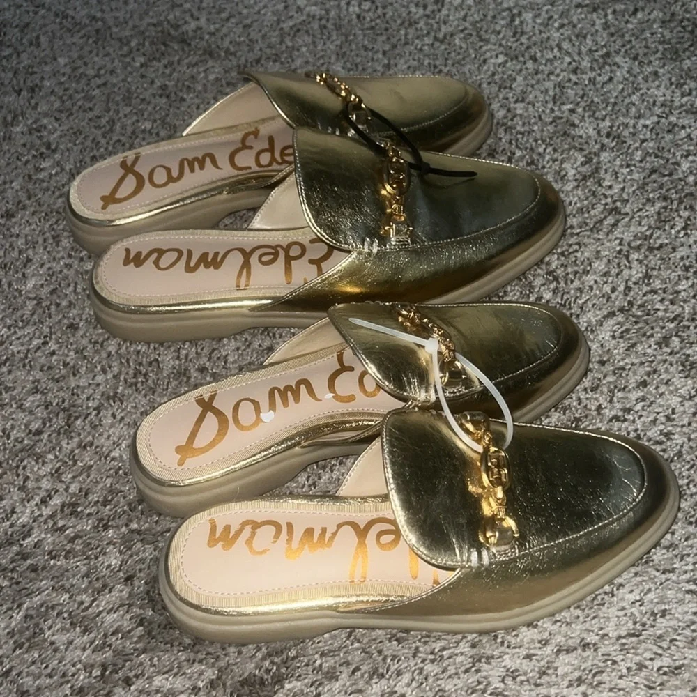 Sam Edelman Linnie Bit Metallic Mule - Picture 15 of 17
